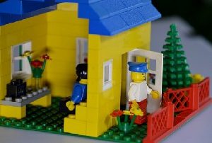 レゴで作った家