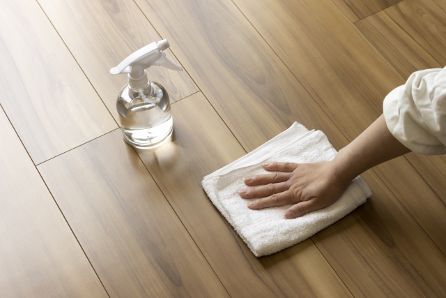 床掃除に使える消毒用エタノール