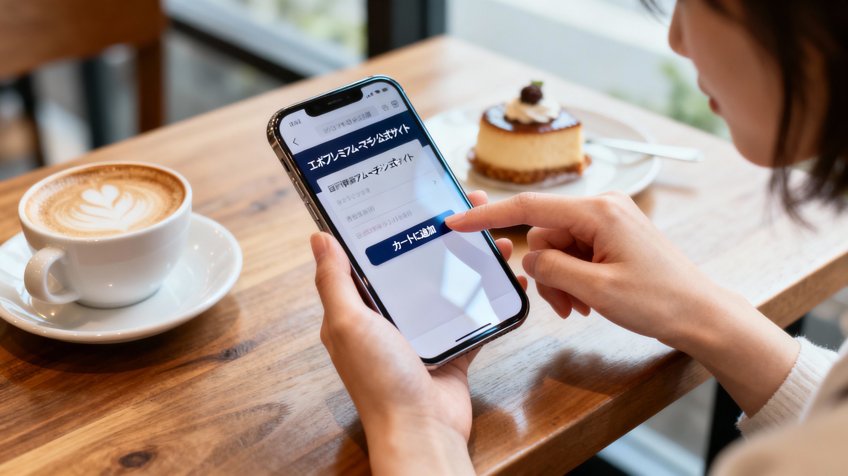 公式サイトで購入手続きをする