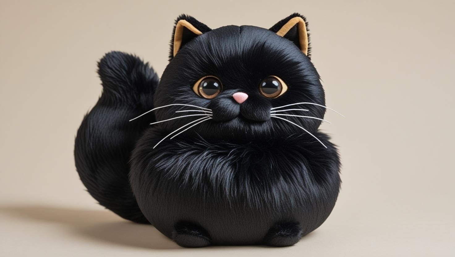 黒猫ぬいぐるみ