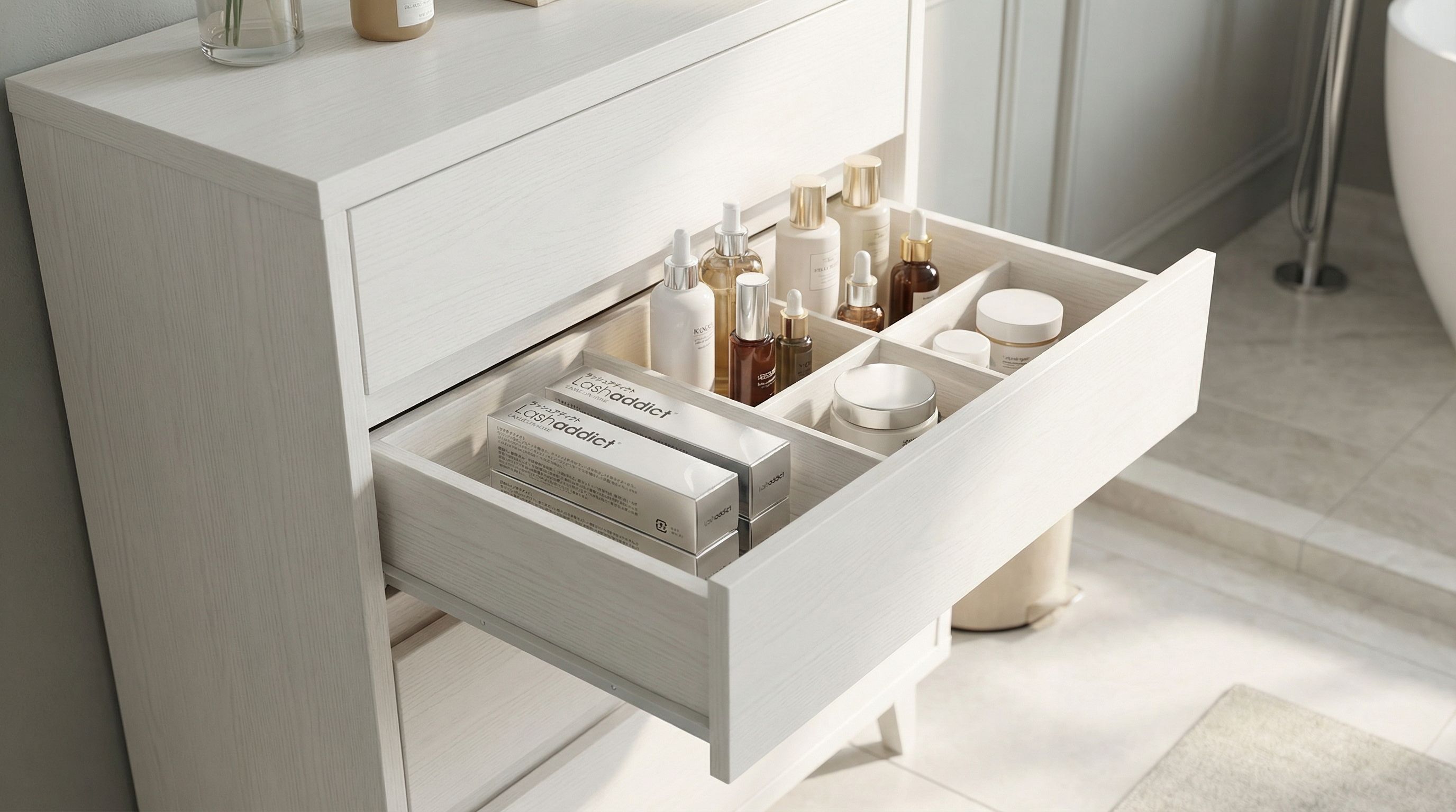 ラッシュアディクトまつ毛美容液の未開封の箱